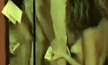 18 yo smiles while cleaning curves