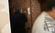 intoxicating amateur gf in lingerie surprises with threesome