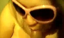 Damn! Fancy Barely Legal Babe Sucking Massive Penis in POV!