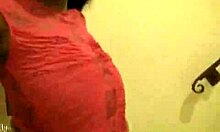 ebony girl with glasses deepthroats big cock pov