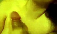 Damn! Fancy Barely Legal Babe Sucking Massive Penis in POV!