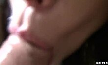 stylish bimbo waits for amateur blowjob