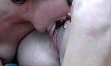 Nasty Skanks Lick Pussy On Swing!