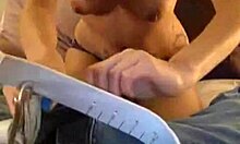 Tattooed Nerdy Girl Gives Oral Sex To Her Boyfriend