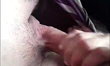 Fucked ex-director in car