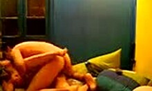 Pretty bimbo sucks big dick on bed