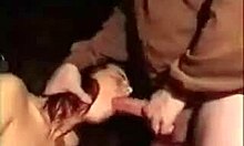 Petite 18+ babe sucks big cock intensely