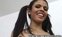 big boobed teen prepares for sex