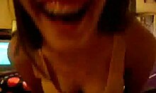 curvy teen preps for porn webcam show. she teases in panties