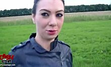 Babe in pink lingerie waits for missionary sex