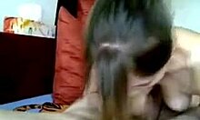 i watch my brunette girlfriend suck my dick