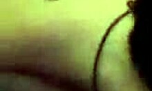 girl with pierced eyebrow in goth emo pov amateur scene