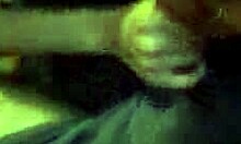 girl with pierced eyebrow in goth emo pov amateur scene