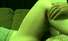 enticing partners having intercourse in the living room