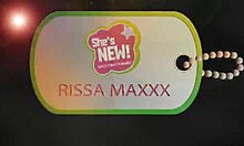 This cute babe sucks and bangs a huge cock hard! 😘