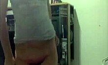 cute teen babe masturbates in thong while dancing 😍