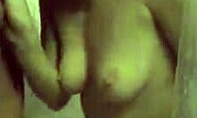 Sprightly videos of a woman performing oral in the bathroom