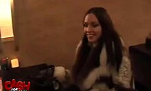 teeny witch gives steamy blowjob to her man