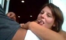 bitch licking black dick like chocolate 😋