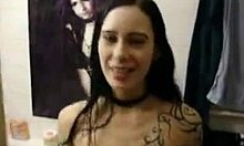 Dude Holding Girls Head While She Performs Fellatio with Cum in Mouth