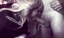 Blonde Amateur Sucks Cock While Lad Presses Head