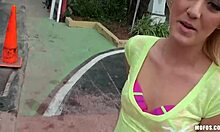 Got her right after the breakup, banging that blonde with shaved pussy hard