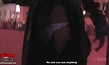 Jock With Hip Tattoo Making Out With Sexy Bimbo