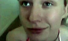 Blonde Gal Giving Handjob in Homemade Porno Feels So Damn Good