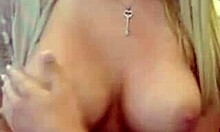 milky gf videos of busy blonde presenting her buxom