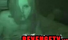 Fat hairy lad gets oral from skillful young 18+ gal! What a wild revenge suck!