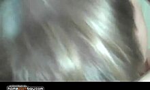 Mysterious masked girlfriend gives sloppy blowjob with ball licking in POV