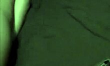 Obscene lusty gal gets her tushy finger fucked