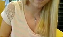 milky gf videos of busy blonde presenting her buxom