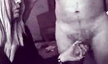 Blonde Amateur Sucks Cock While Lad Presses Head