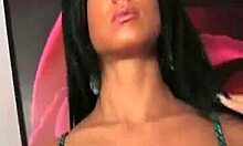 stunningly seductive exgf showing off slutiest outfit on webcam