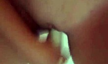 Horny Solo Babe Fingers Wet Pussy