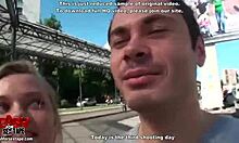 Green-Eyed Young 18+ Slut SUCKS Cock OUTDOOR In Nature