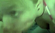 Blonde Gal Giving Handjob in Homemade Porno Feels So Damn Good