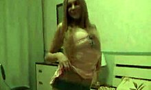 Long-Haired Gal Craves Rough Violation in Homemade Clip
