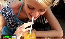 Slender amateur gf acts wild with funny boyfriend!