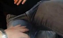 living room clip of naked girlfriend spreading wide for pov creampie