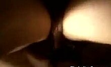 a hot slut with wet hairy pussy gets fucked hard in pov