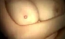 Wife's Blowjob and Titty Fuck in the Dark!