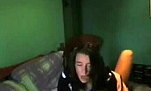 babe in purple skirts performs cowgirl position nicely