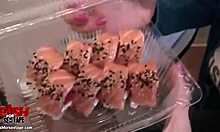 Slender princess moans loudly as she's drilled hard with fingering