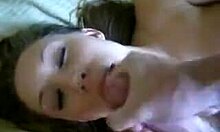 sexy slut gets fucked in the morning and sucks cum