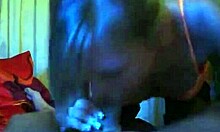 A Tanned Hottie Masterly Performs Great Deep Throat