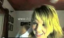 Curvy Teen Displays Pierced Ass And Panties On Webcam