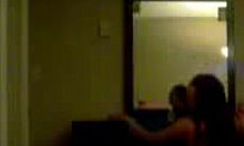 New kinky teen girlfriend and friend dance together in thongs