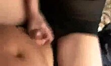 Teen 18+ chick rides dick with grinding passion!